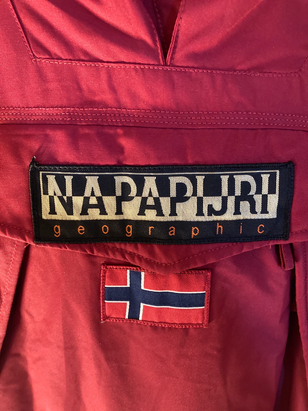 Napapijri Geographic Red Anorak Jacket - photo 2