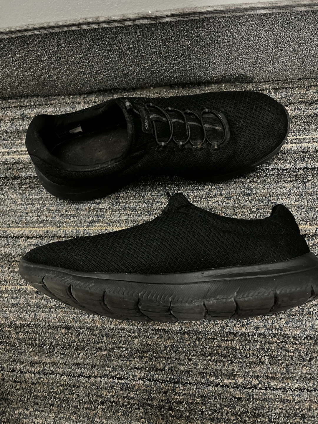 Skechers Black Slip-On Athletic Shoes (size 10 women) - photo 3