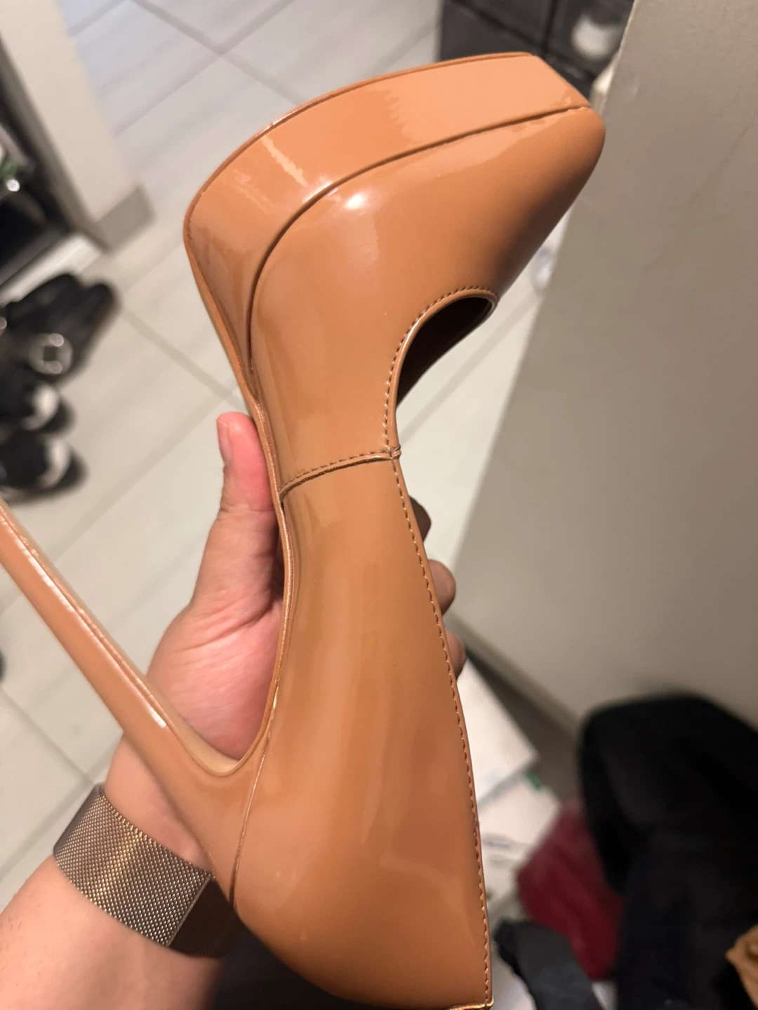 ALDO Women's Patent Leather High Heels - photo 4