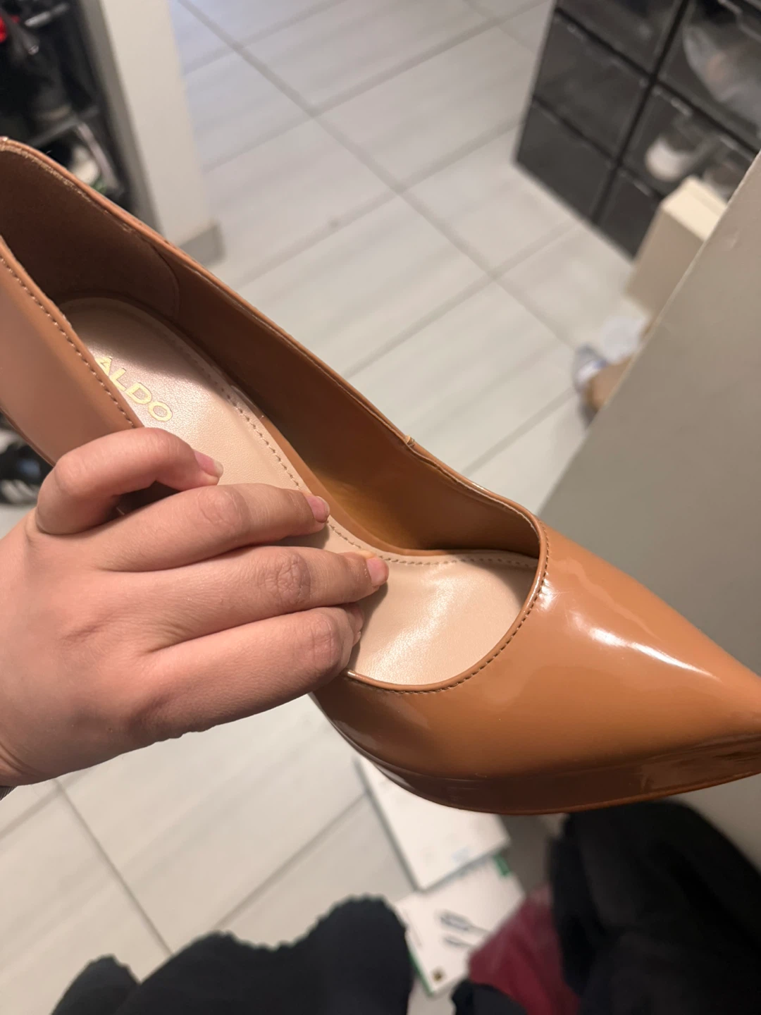 ALDO Women's Patent Leather High Heels - photo 5