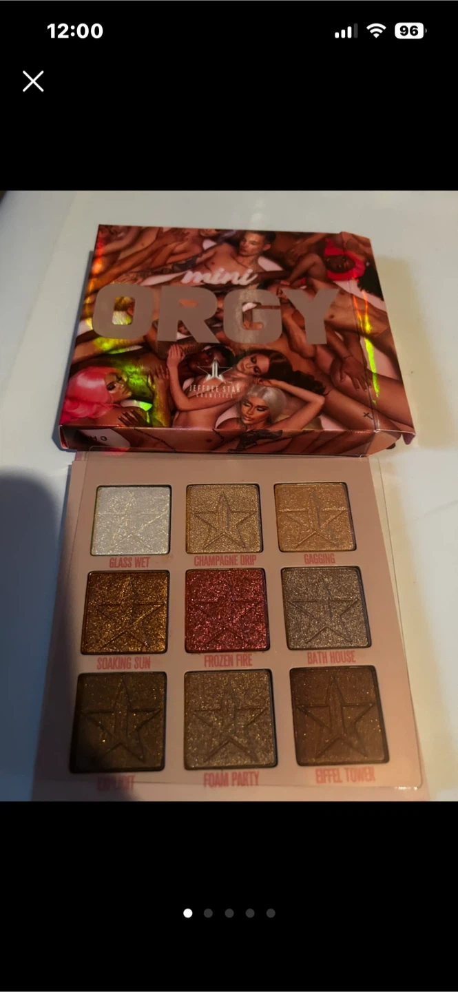 Jeffree Star Cosmetics Mini Orgy Eyeshadow Palette - photo 4