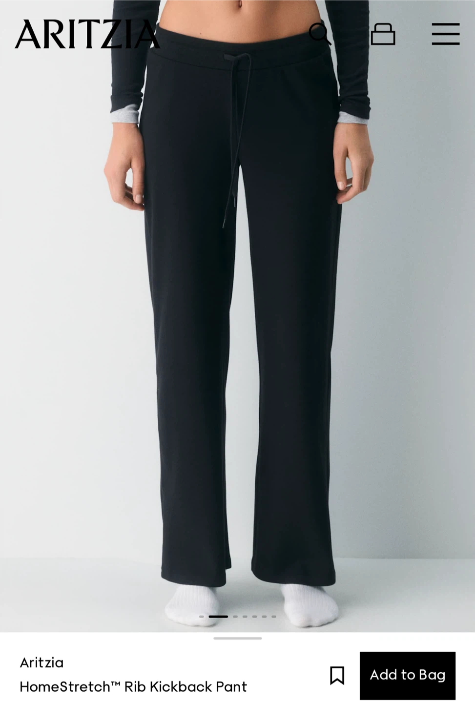 Aritzia HomeStretch Rib Pants - photo 3