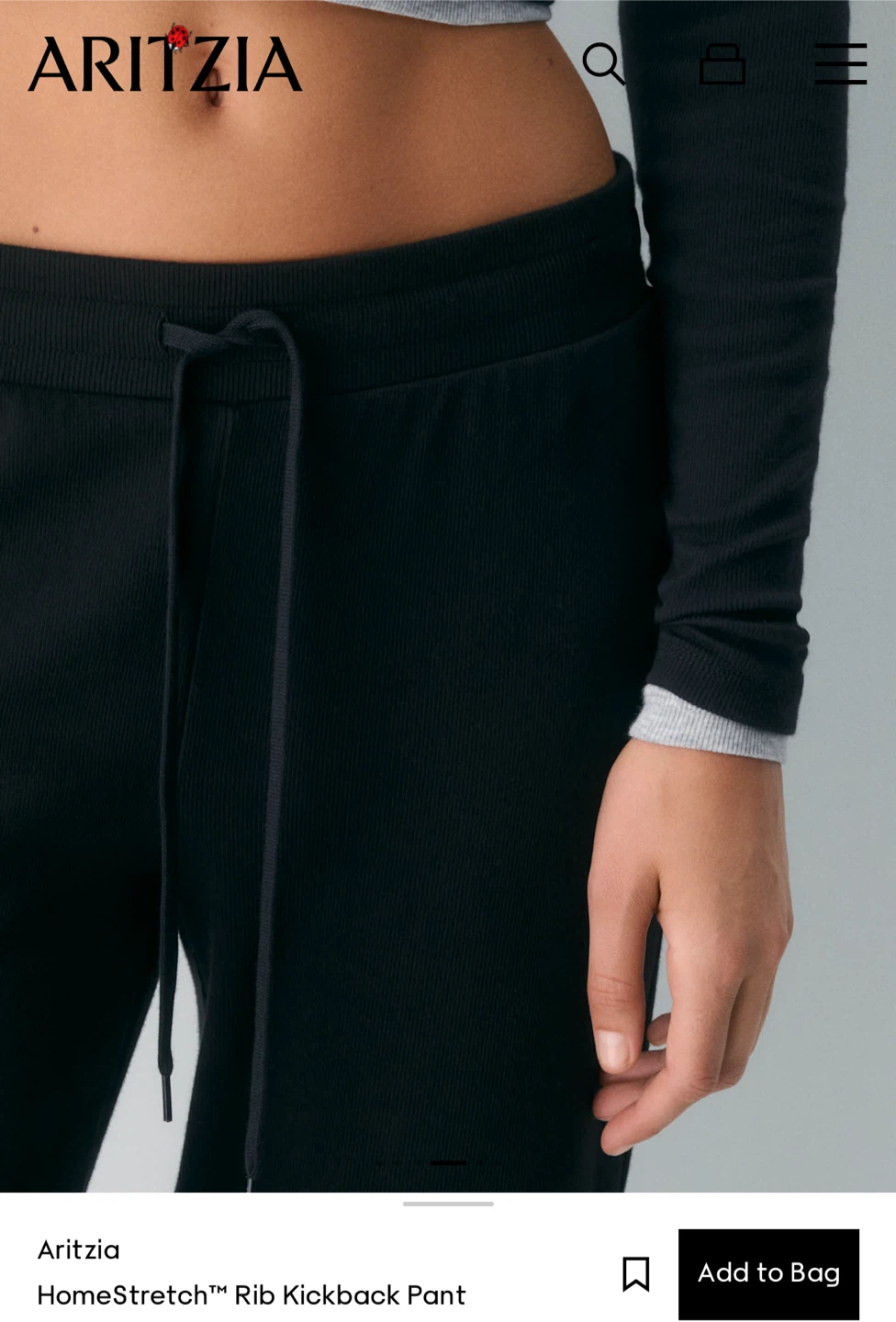 Aritzia HomeStretch Rib Pants - photo 4