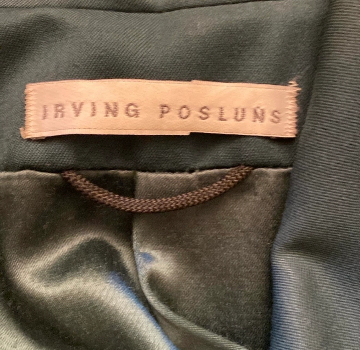 IRVING POSLUNS Pure Virgin Wool Trench Coat - photo 5