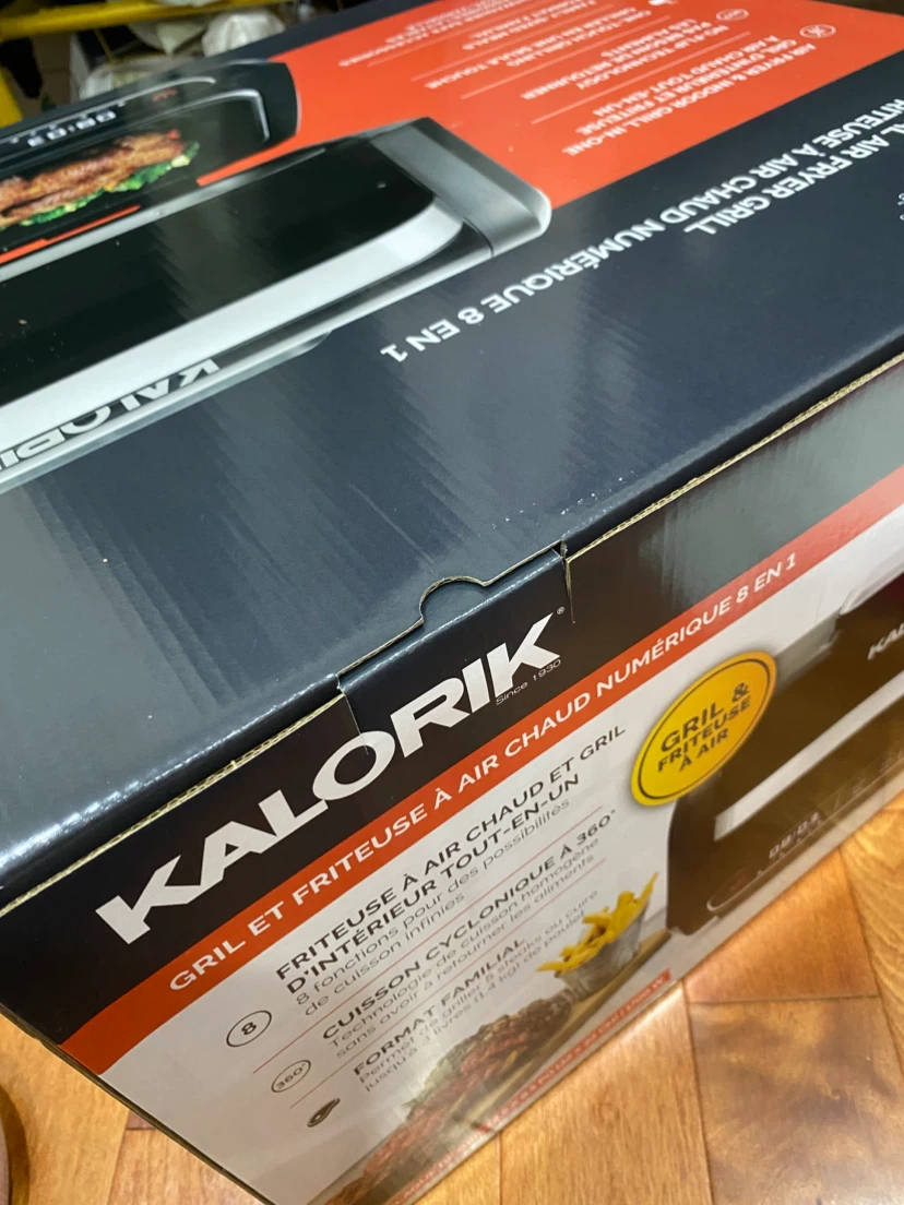 Kalorik 8-in-1 Digital Air Fryer Grill Brand New - photo 4