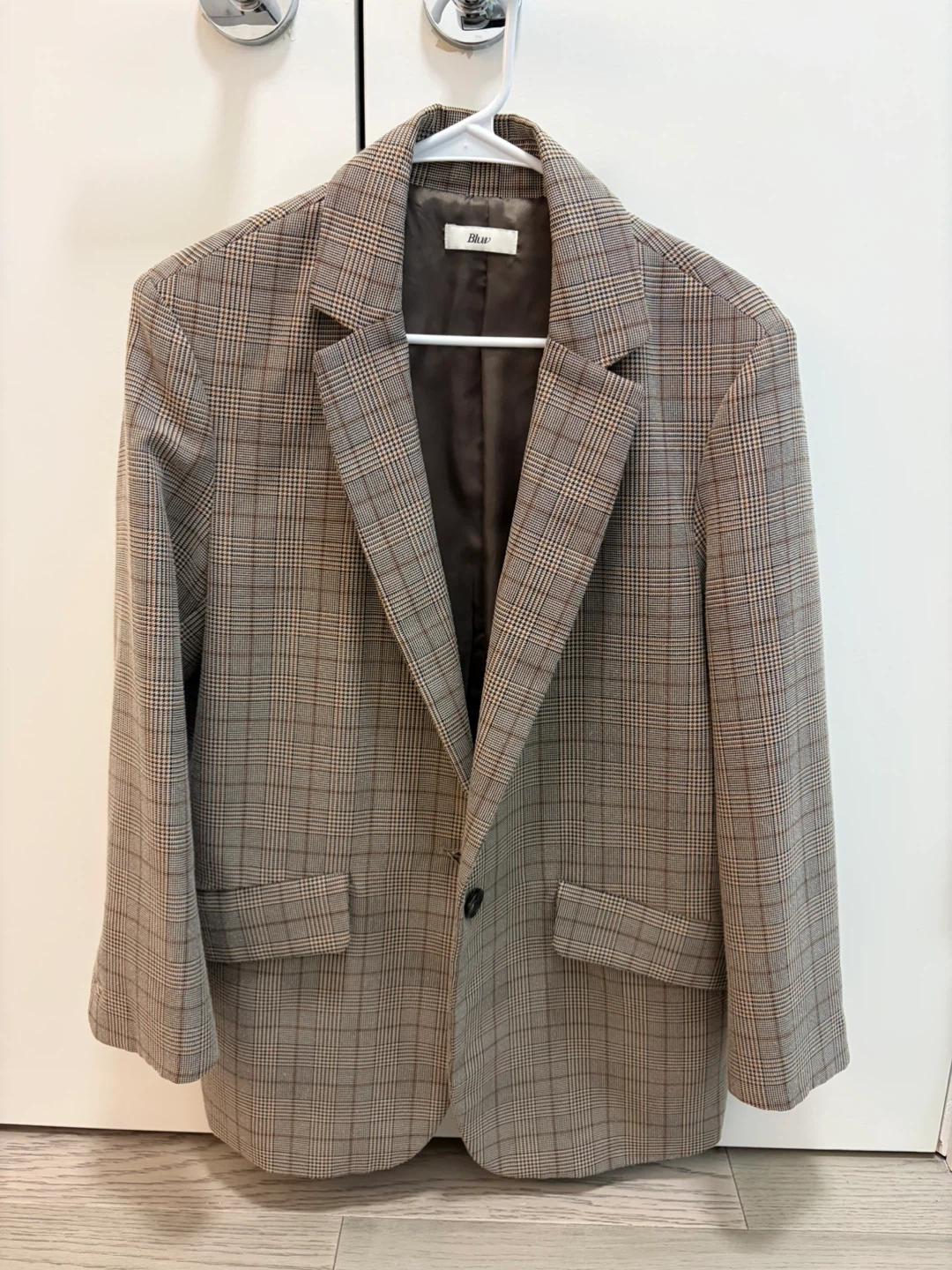 Plaid Blazer