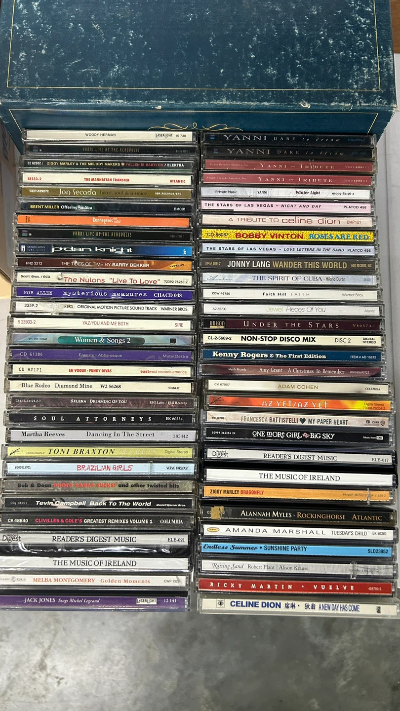 60 mix cds/. 2 Case Logic CD Holder