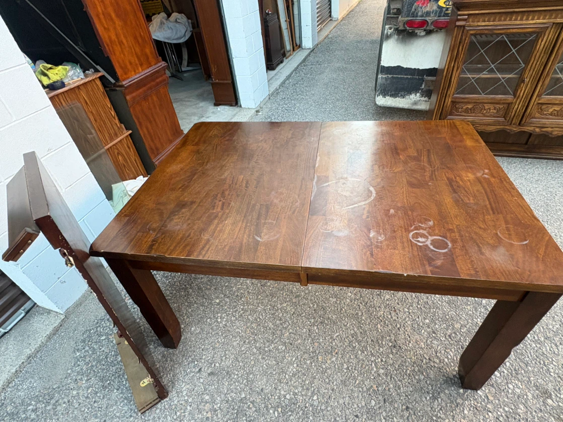 Free delivery used Wooden Dining Table - photo 5