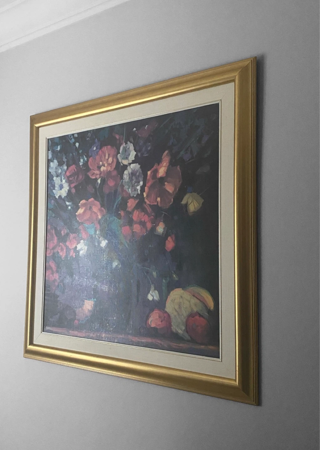 Framed Floral Still Life Leje Ostlund Floral Painting - photo 5