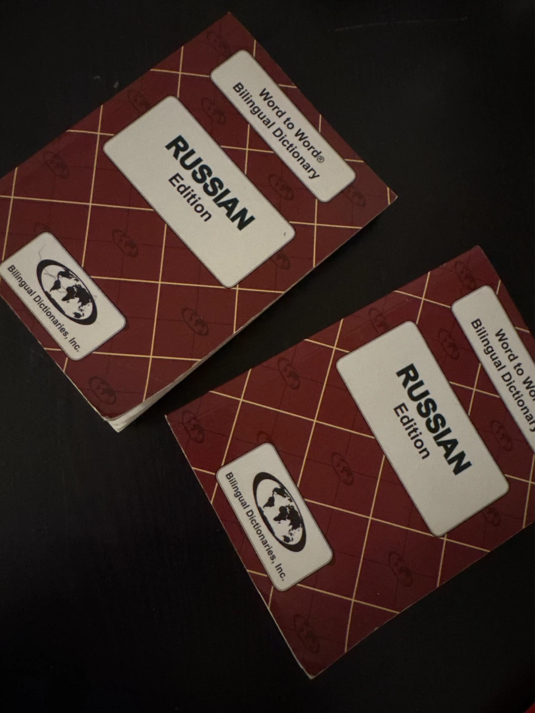 Word to Word Russian Edition Bilingual Dictionary