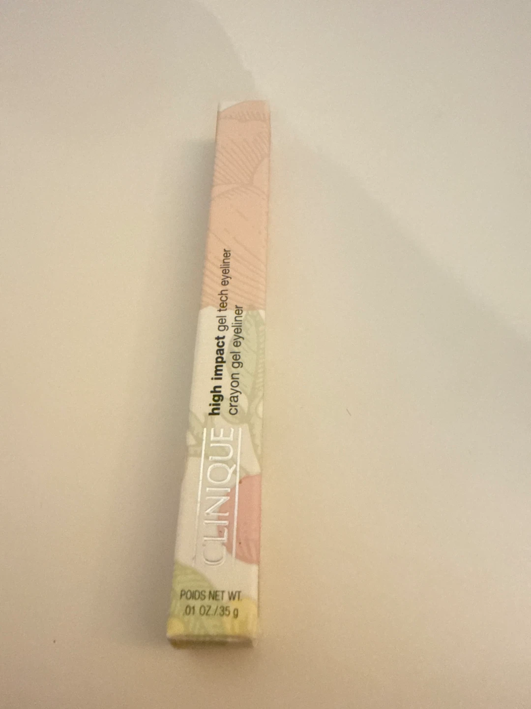 NEW Clinique High Impact Gel Tech Eyeliner – 04 Bright White