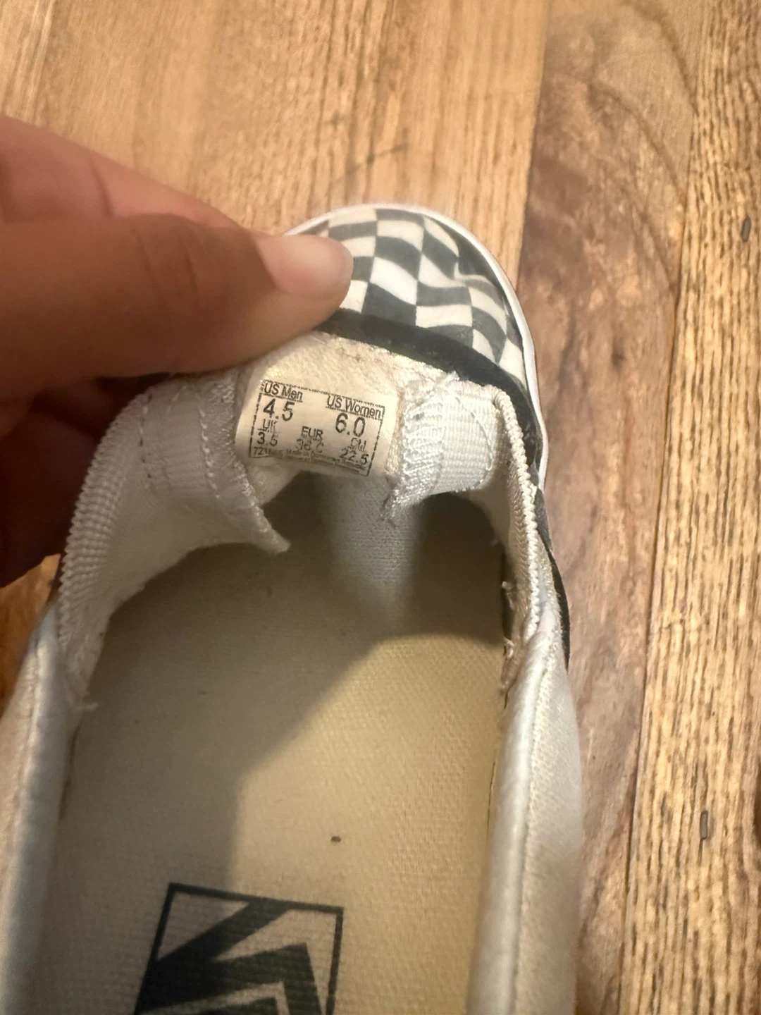 Vans Checkerboard Slip-On Shoes - photo 5