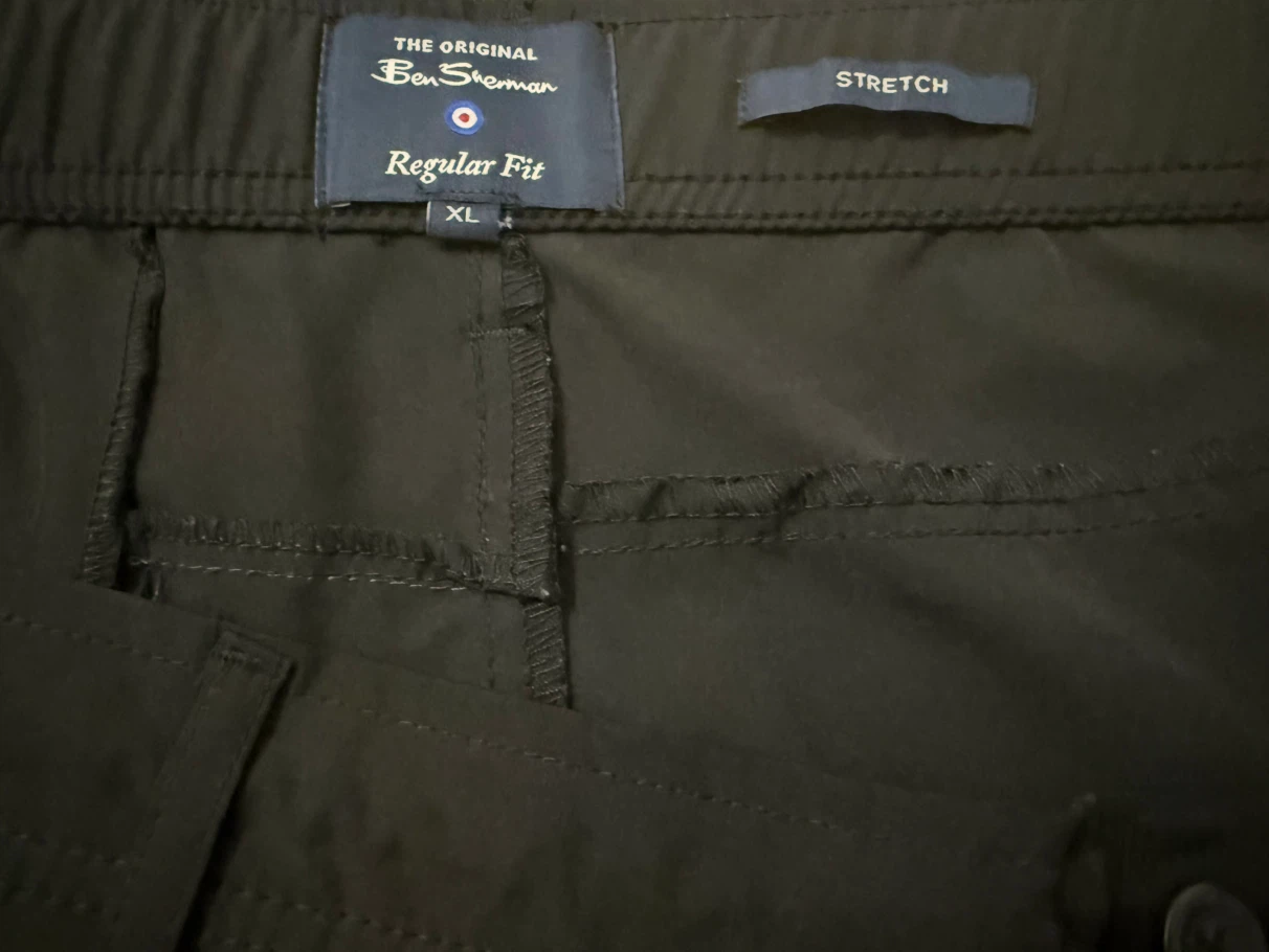 Ben Sherman Regular Fit Stretch Shorts XL Black - photo 4