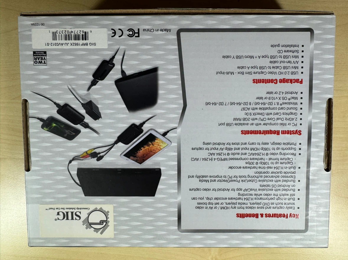 HD Video Capture Slim Box USB 2.0 - photo 3