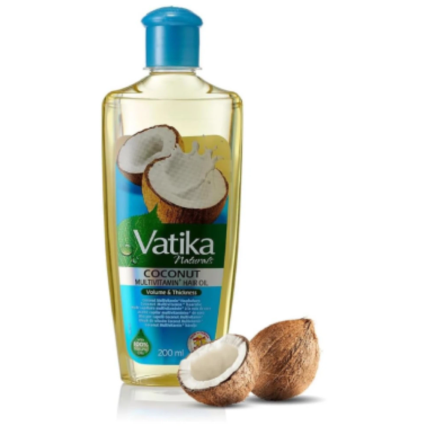 Vatika Naturals Coconut Enriched Hair Oil Volume & Thickness