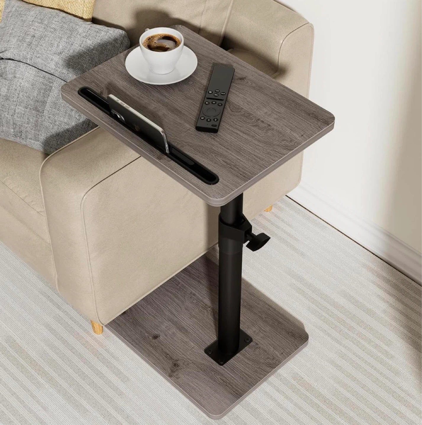 Adjustable C-Table Rolling Cart - photo 5