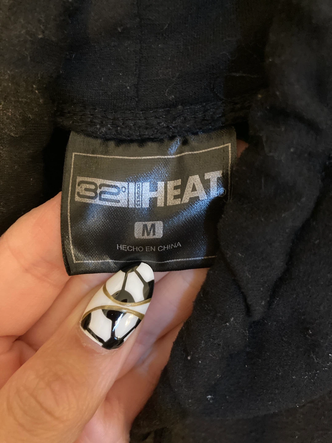 32 Degrees Heat Black Cowl Neck Sweatshirt - photo 2