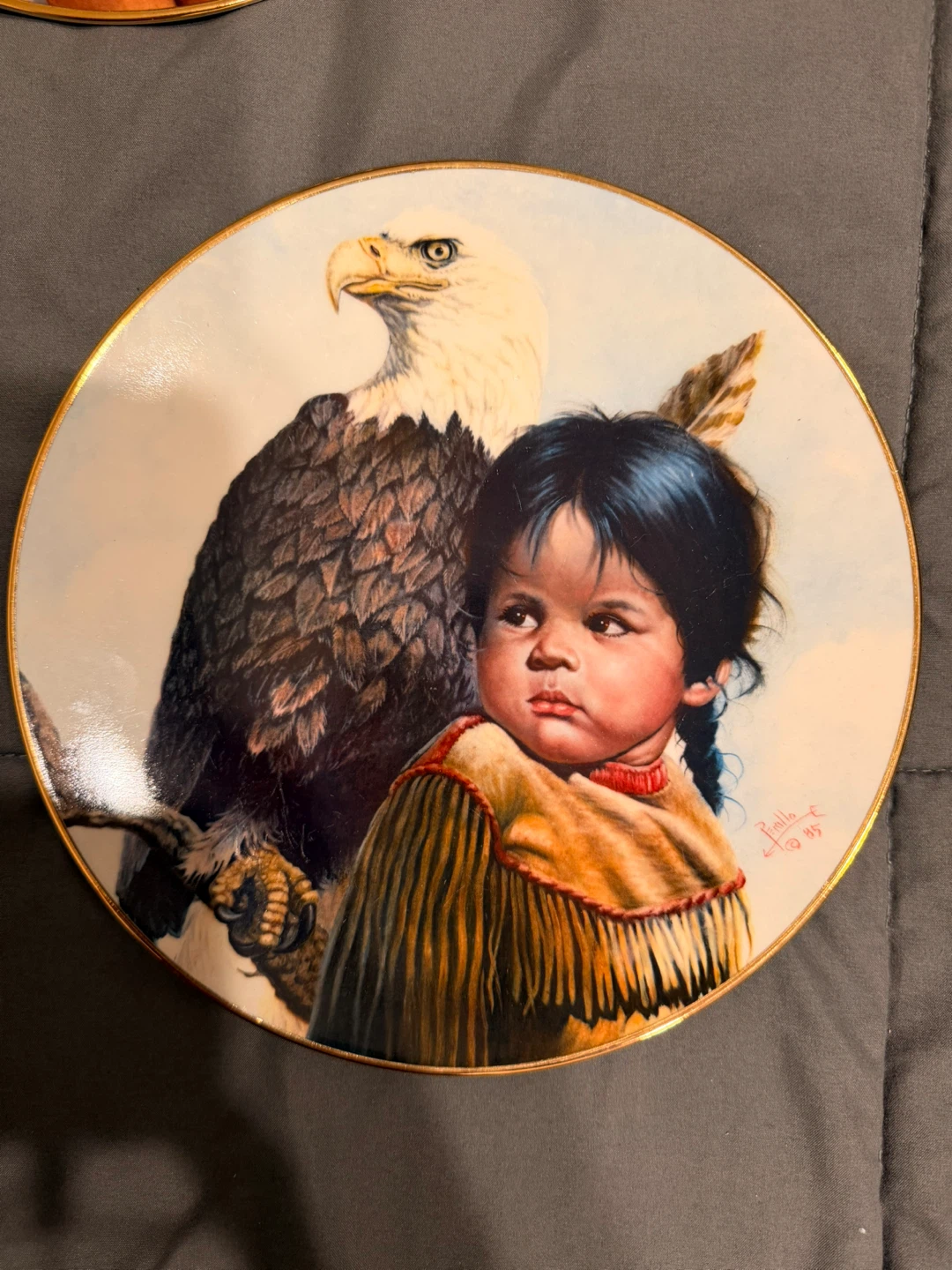 Brave & Free Collection Plate by Perillo - First Issue