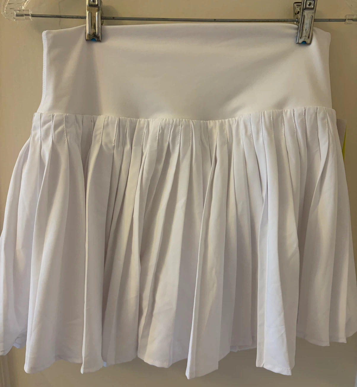 All in Motion Woven Pleated Skirt White Size S - photo 2