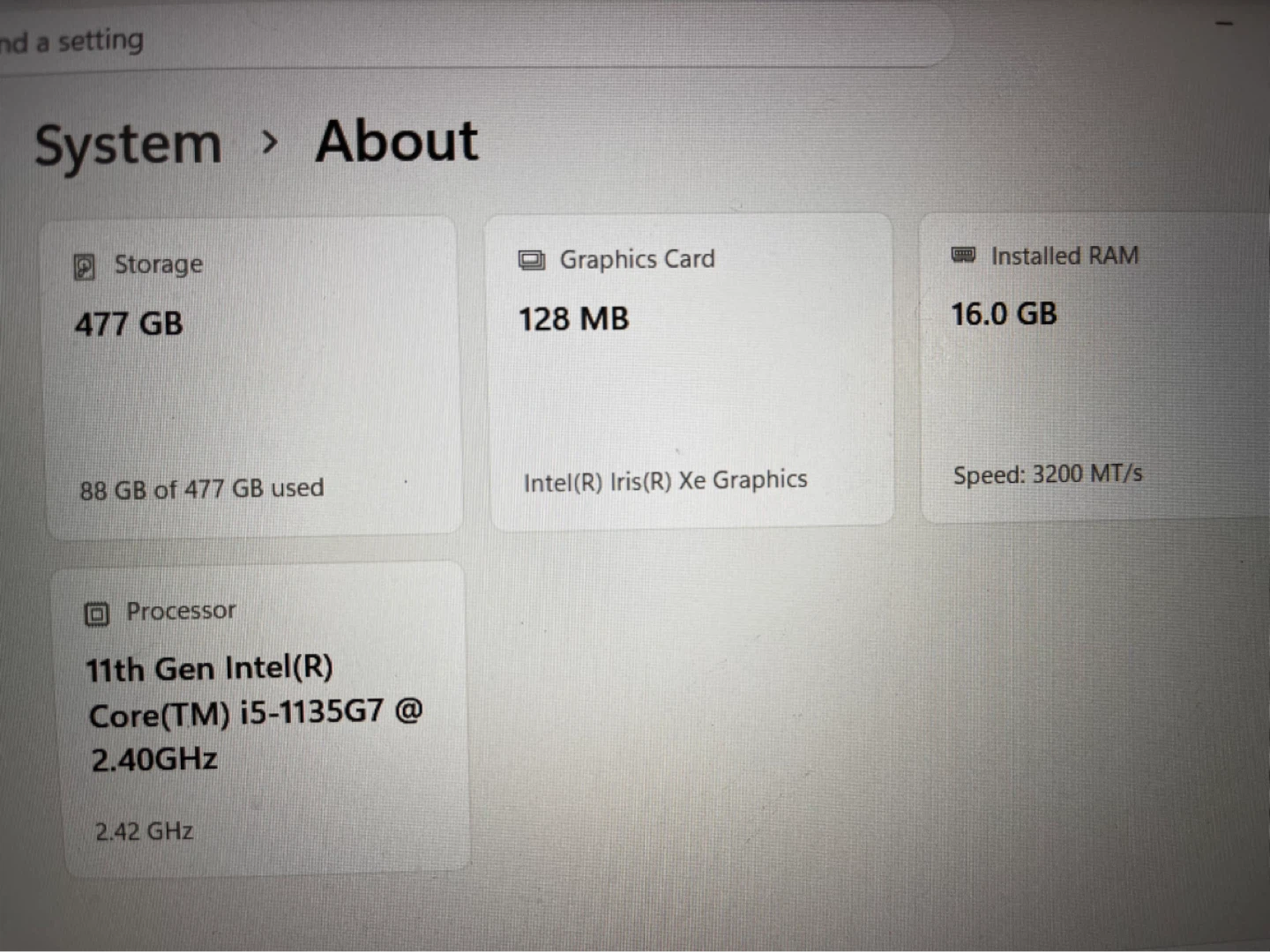 Lenovo Laptop - 11th Gen Intel Core i5 - photo 3