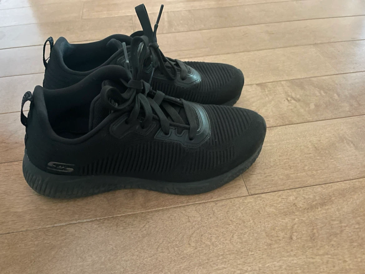 Skechers Black Knit Athletic Sneakers - photo 4