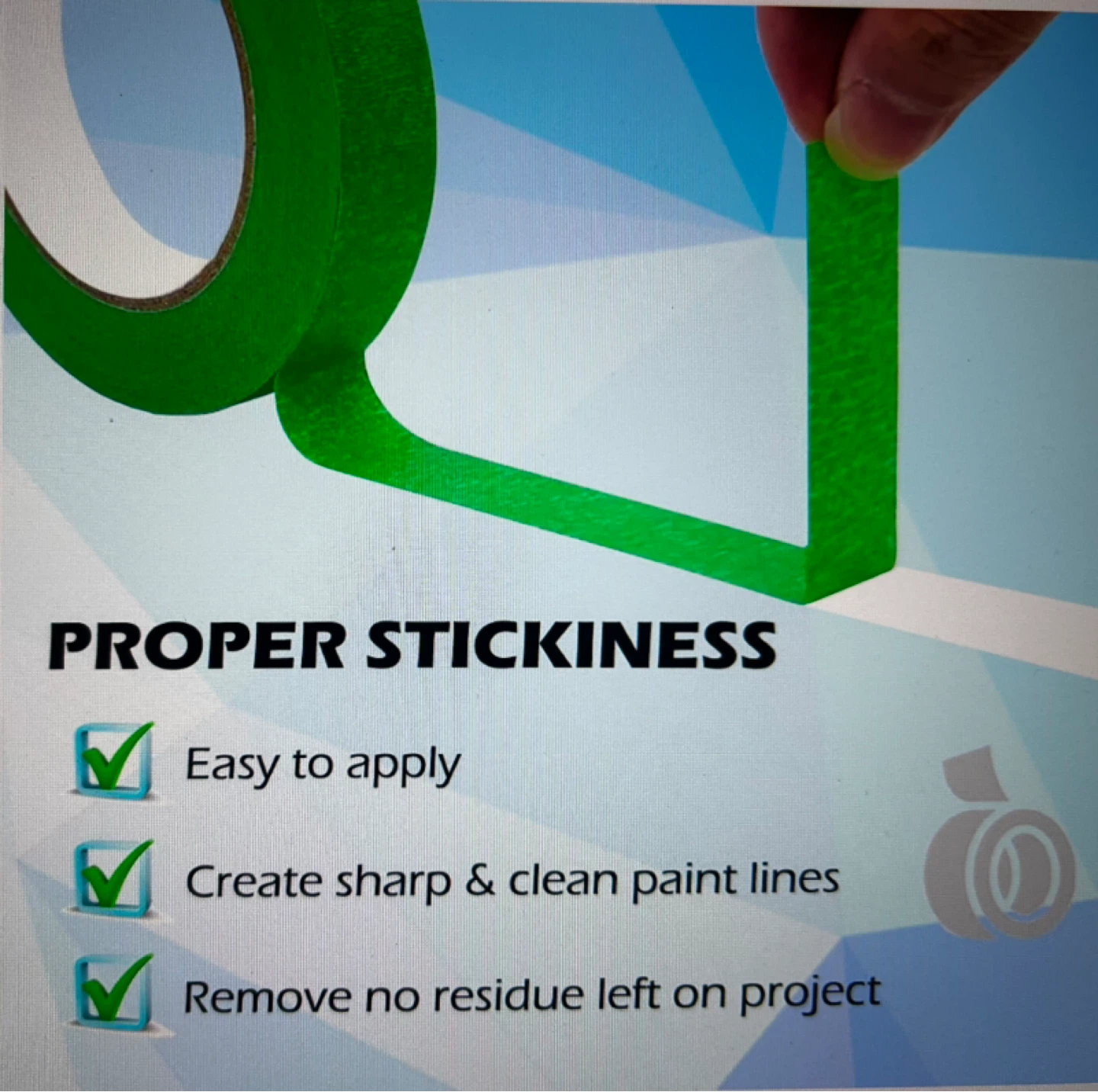 Green Masking Tape - 7 Rolls - photo 4