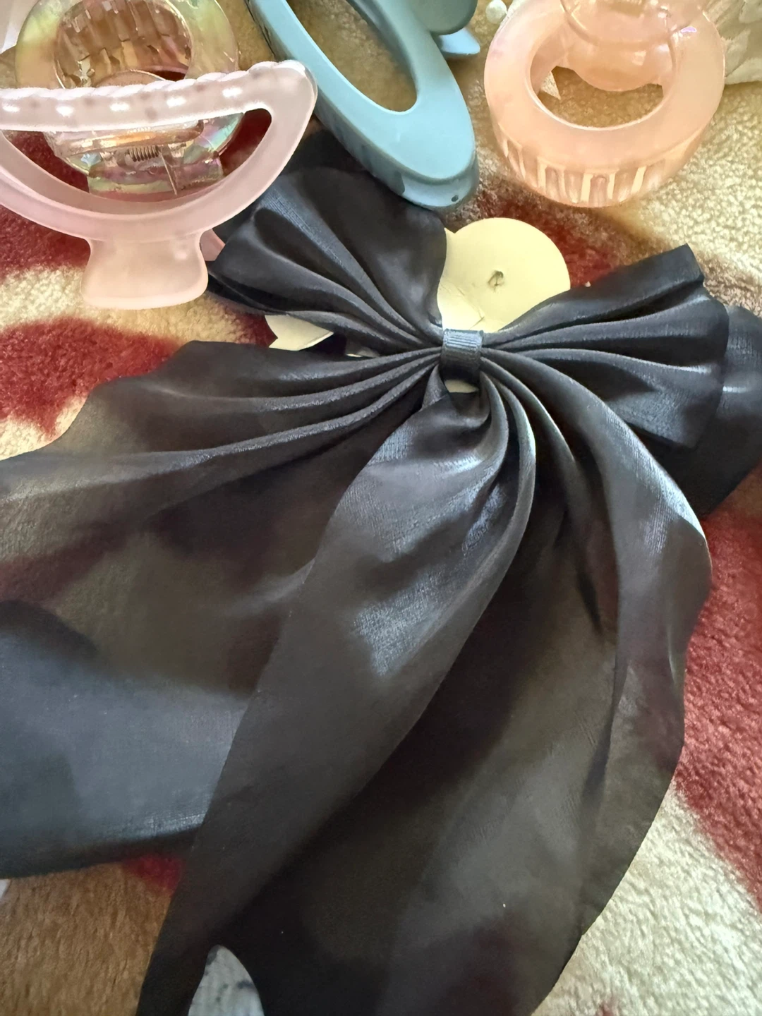 Collection of Satin and Fabric Hair Bows - photo 4
