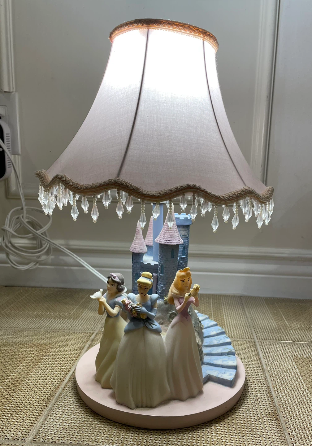 Disney Princess Castle Lamp