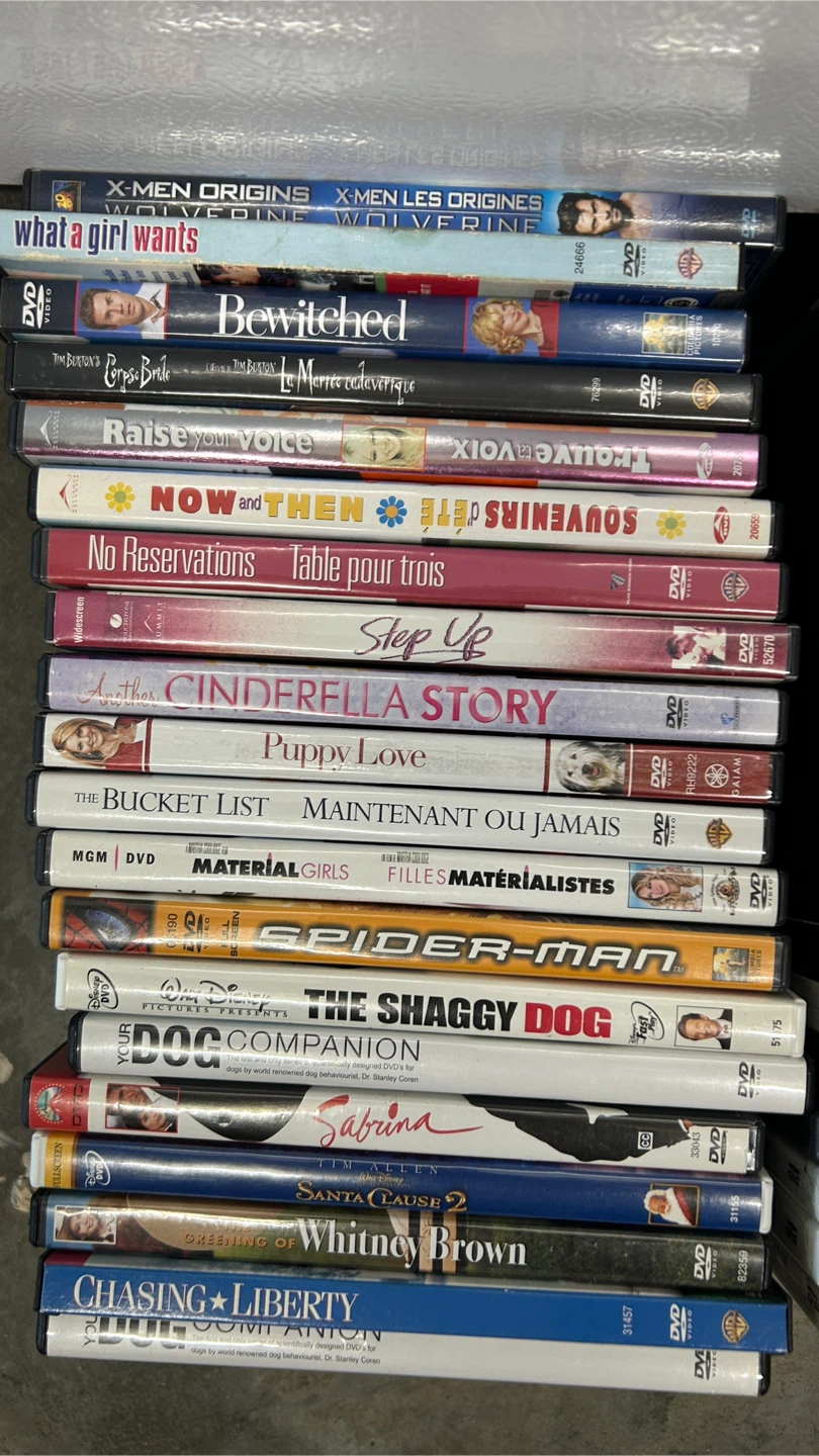 Collection of 39 DVDs