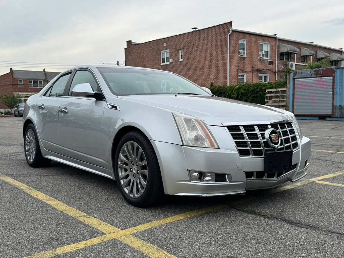 Silver 13 Cadillac CTS 4 3.6L V6 Lux Sedan - photo 2