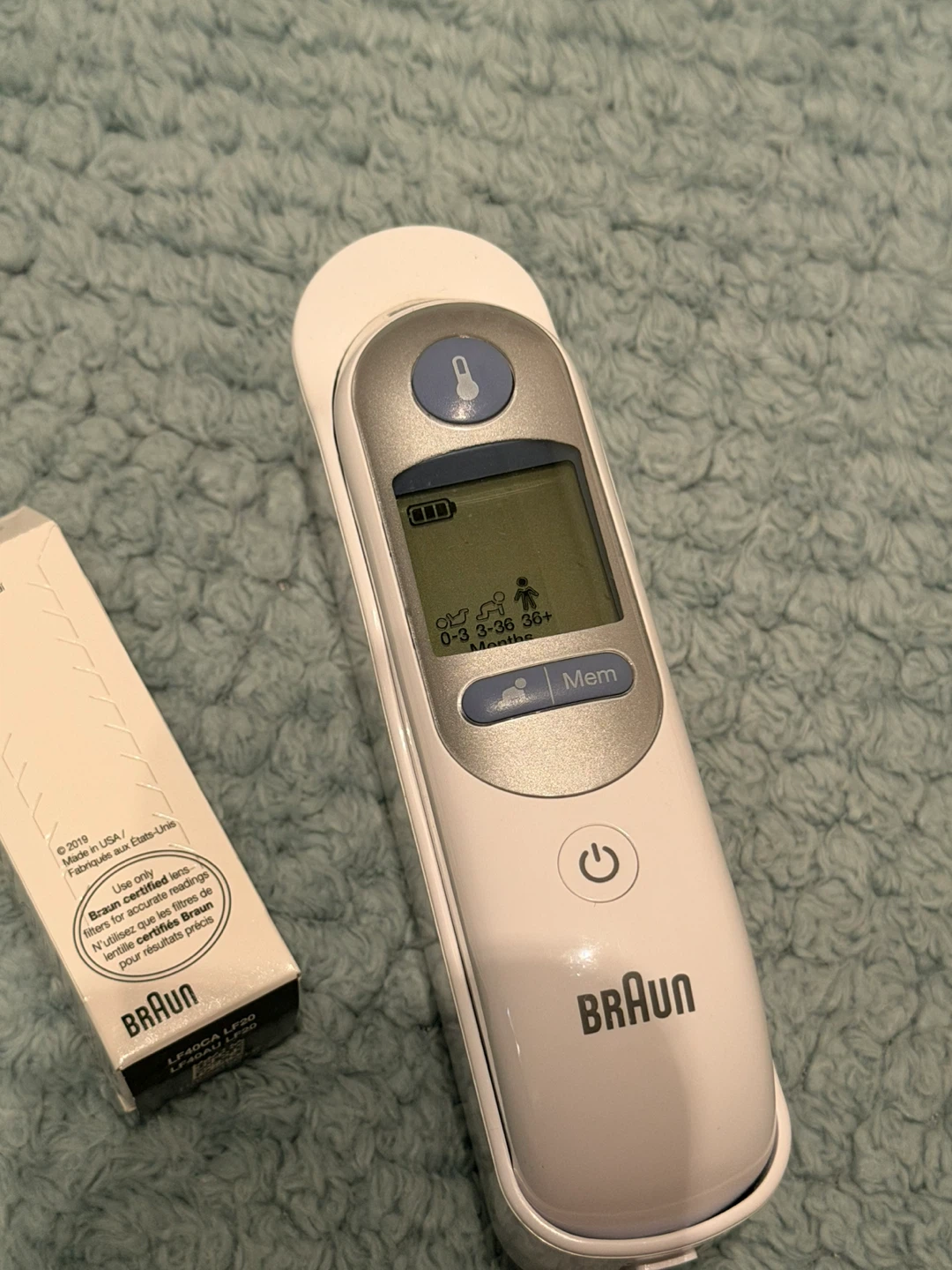 Moving sales-Braun ThermoScan Ear Thermometer with Case - photo 4