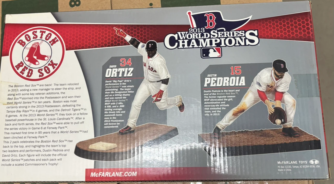 McFarlane  Red Sox 2013 World Series Champions 2 Pack Boxed Set - photo 2