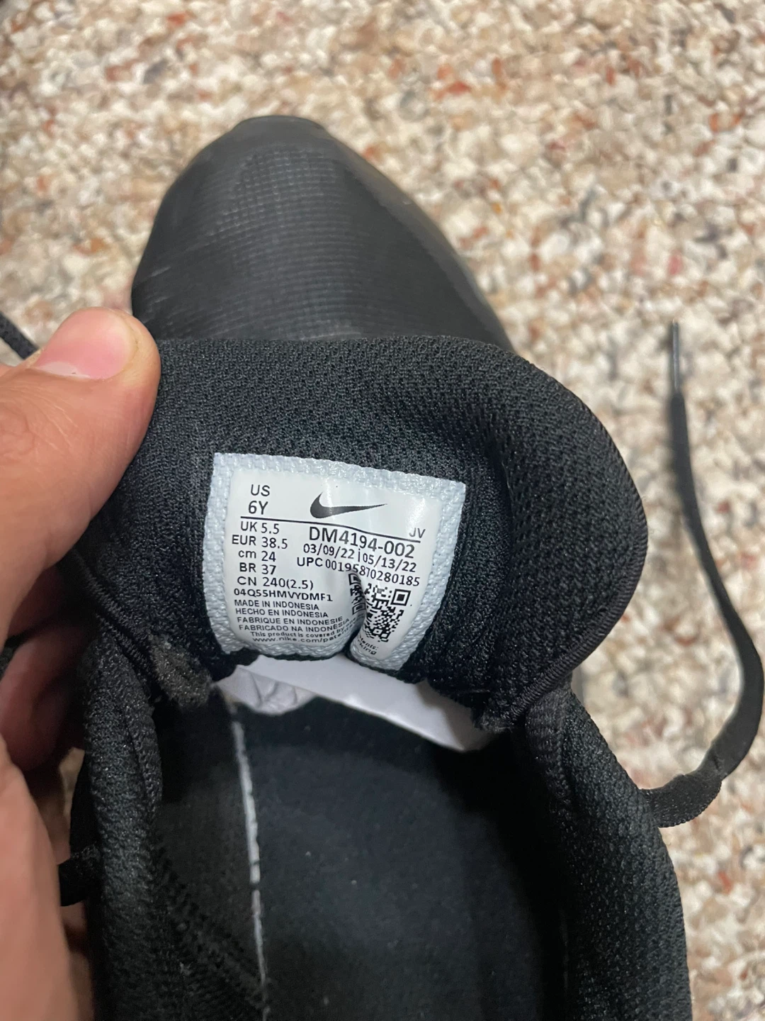 Nike Downshifter 12 Youth Running Shoes - photo 4