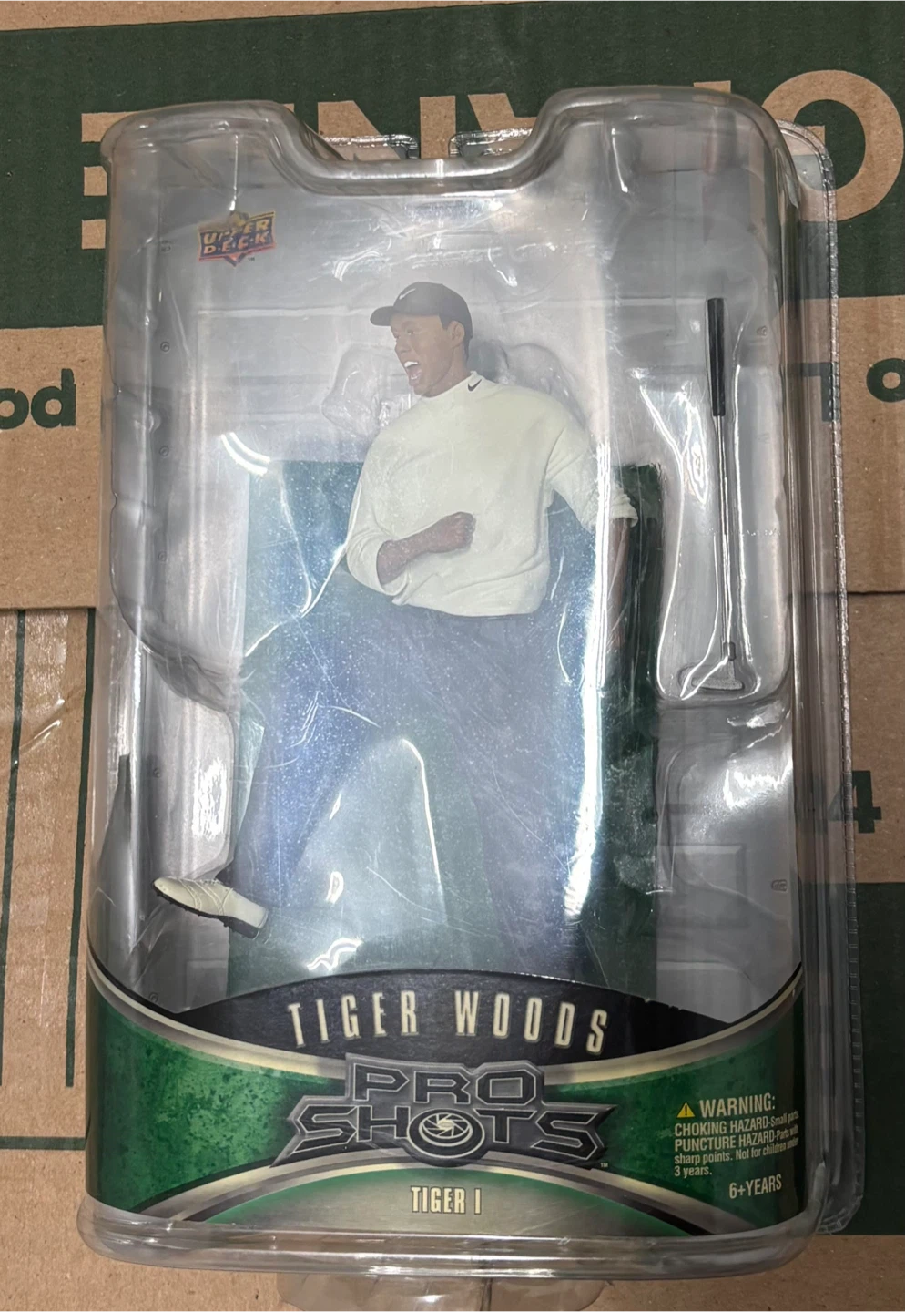 Upper Deck Tiger Woods Pro Shots Series 1 Figure