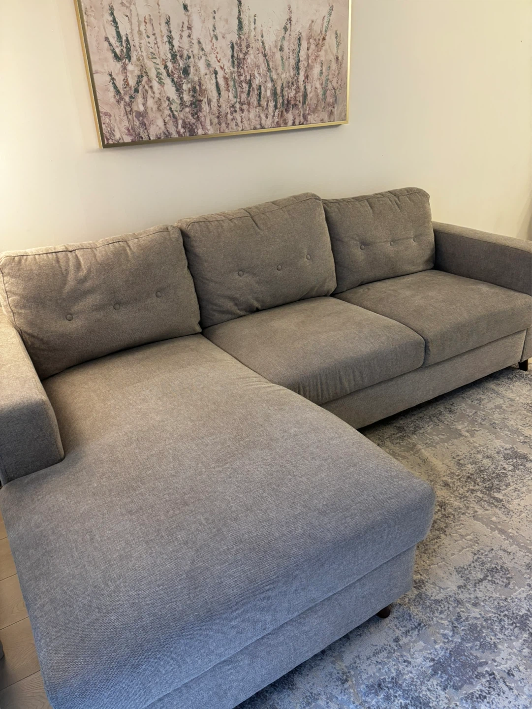 Grey Sectional Sofa from Structube - photo 2