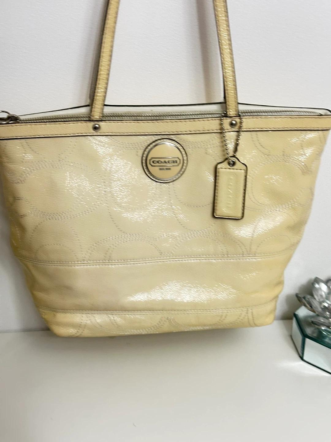 Coach Monogram Tote Bag