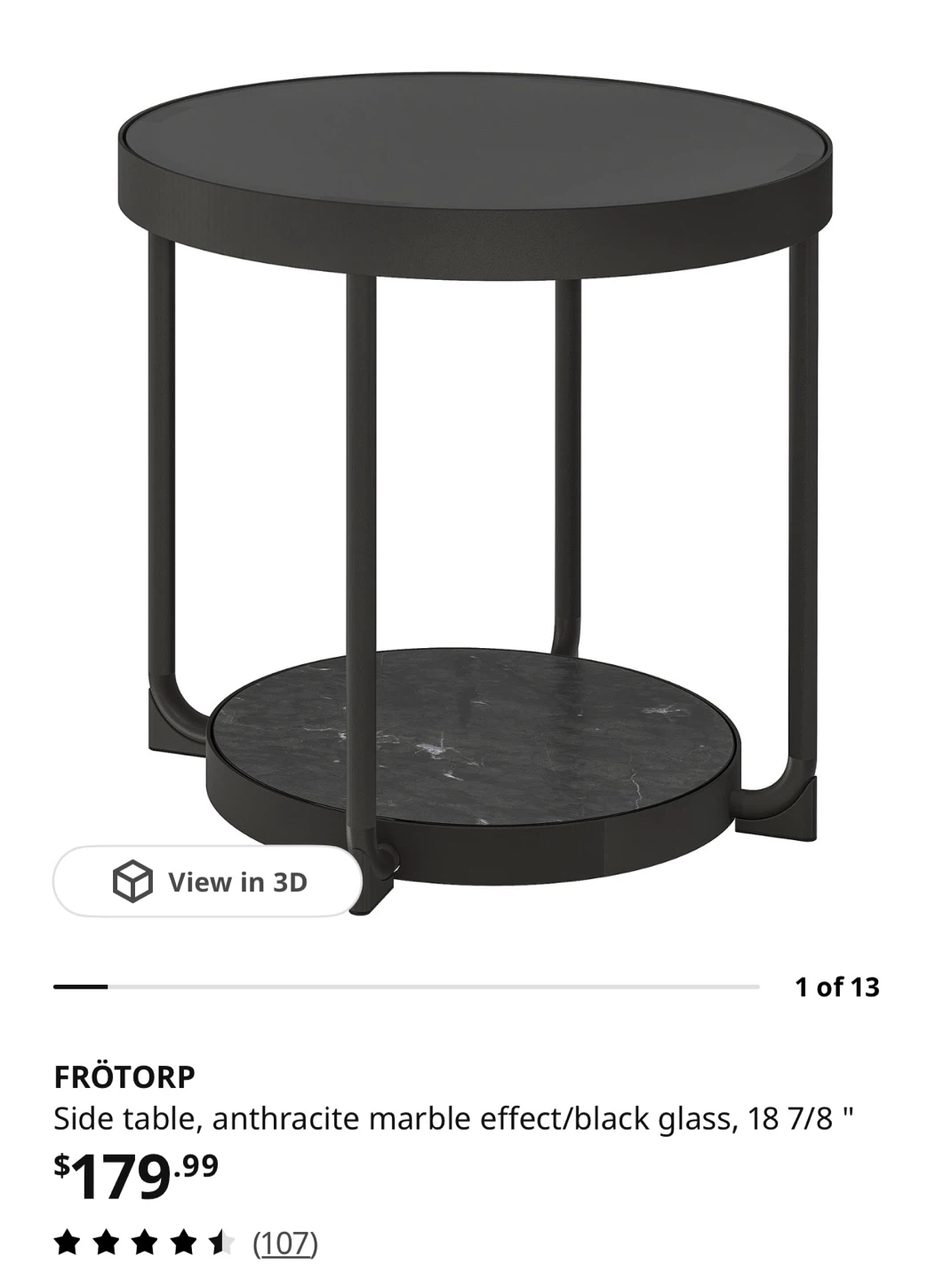 IKEA FRÖTORP Side Table - photo 3