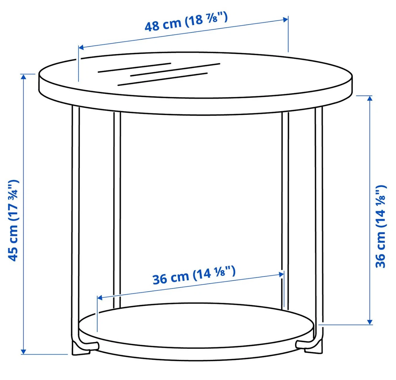 IKEA FRÖTORP Side Table - photo 4