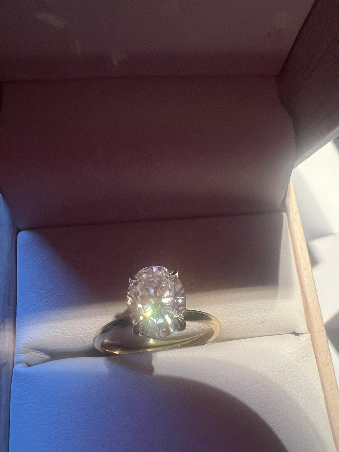 14 k moissanite Ring - photo 2