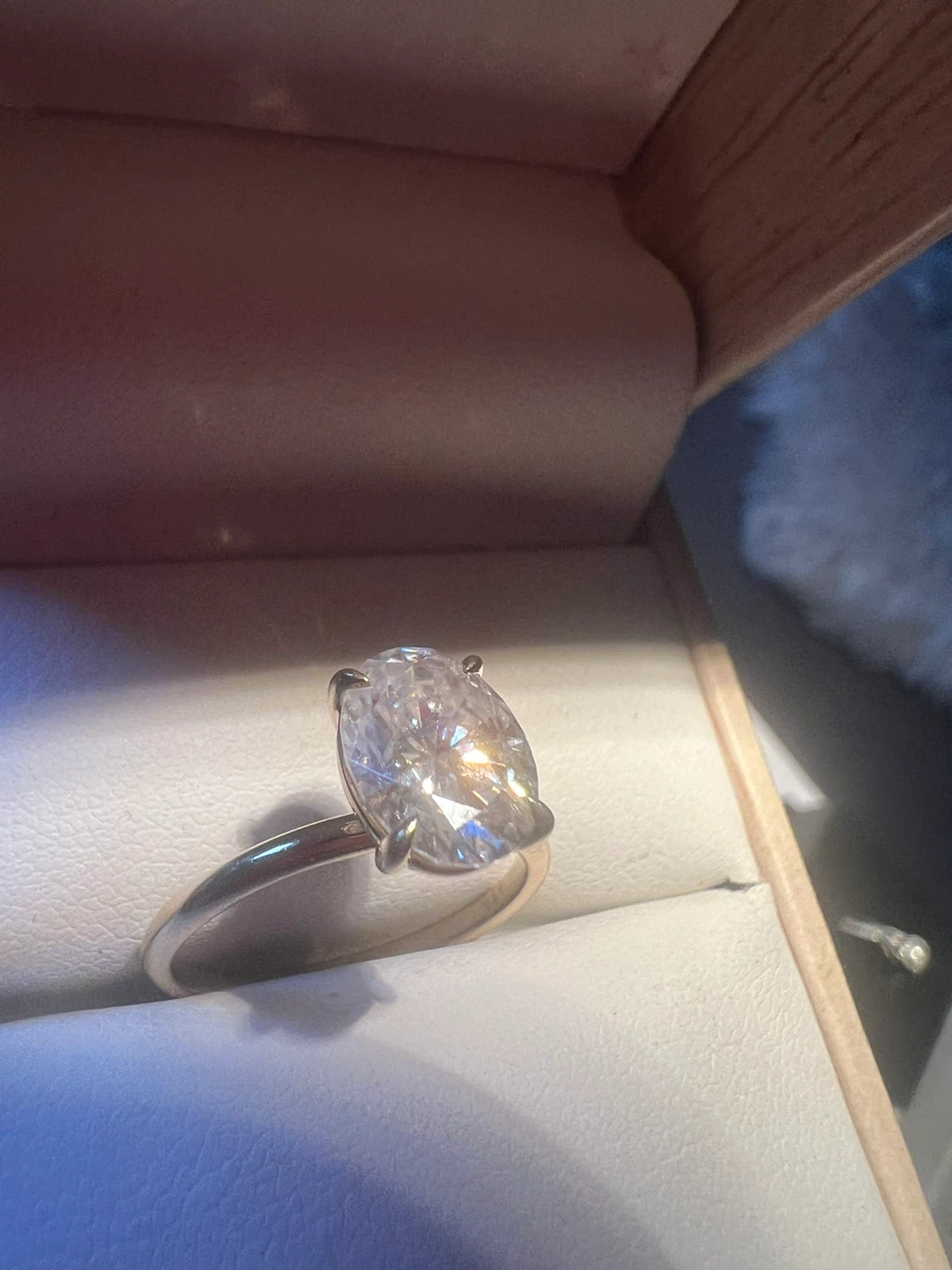 14 k moissanite Ring - photo 5