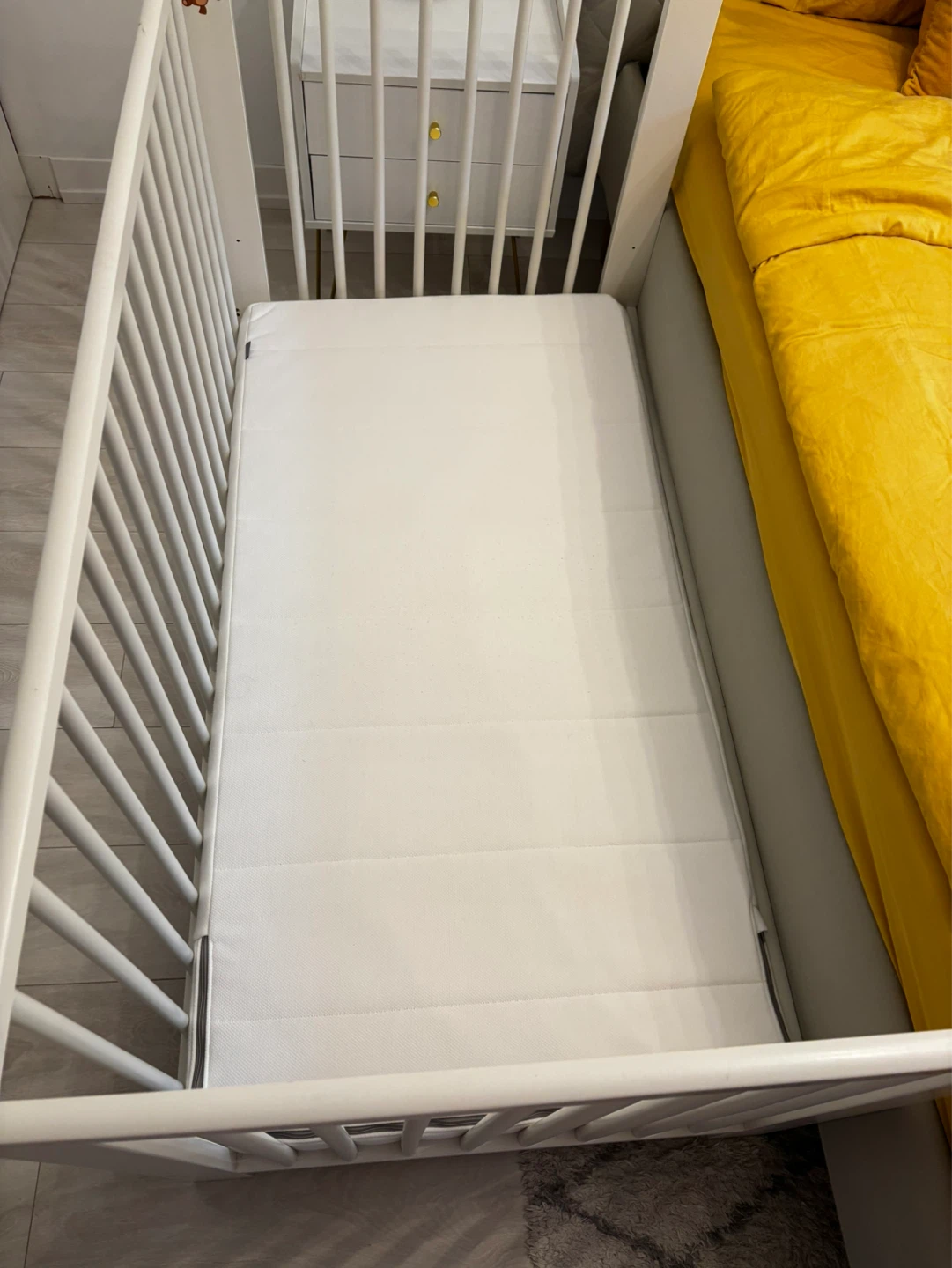 IKEA Crib with Mattress - photo 2