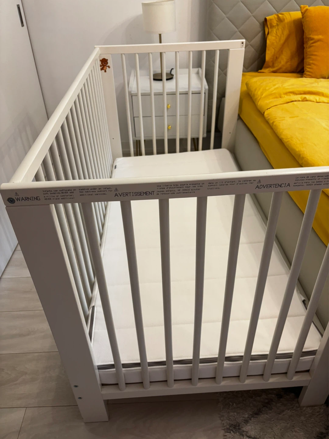 IKEA Crib with Mattress