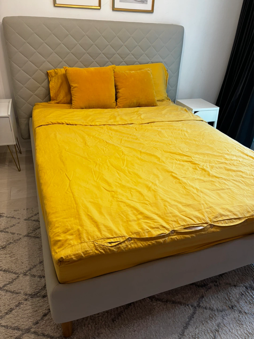 Greyish Beige Bed Frame from IKEA - photo 3
