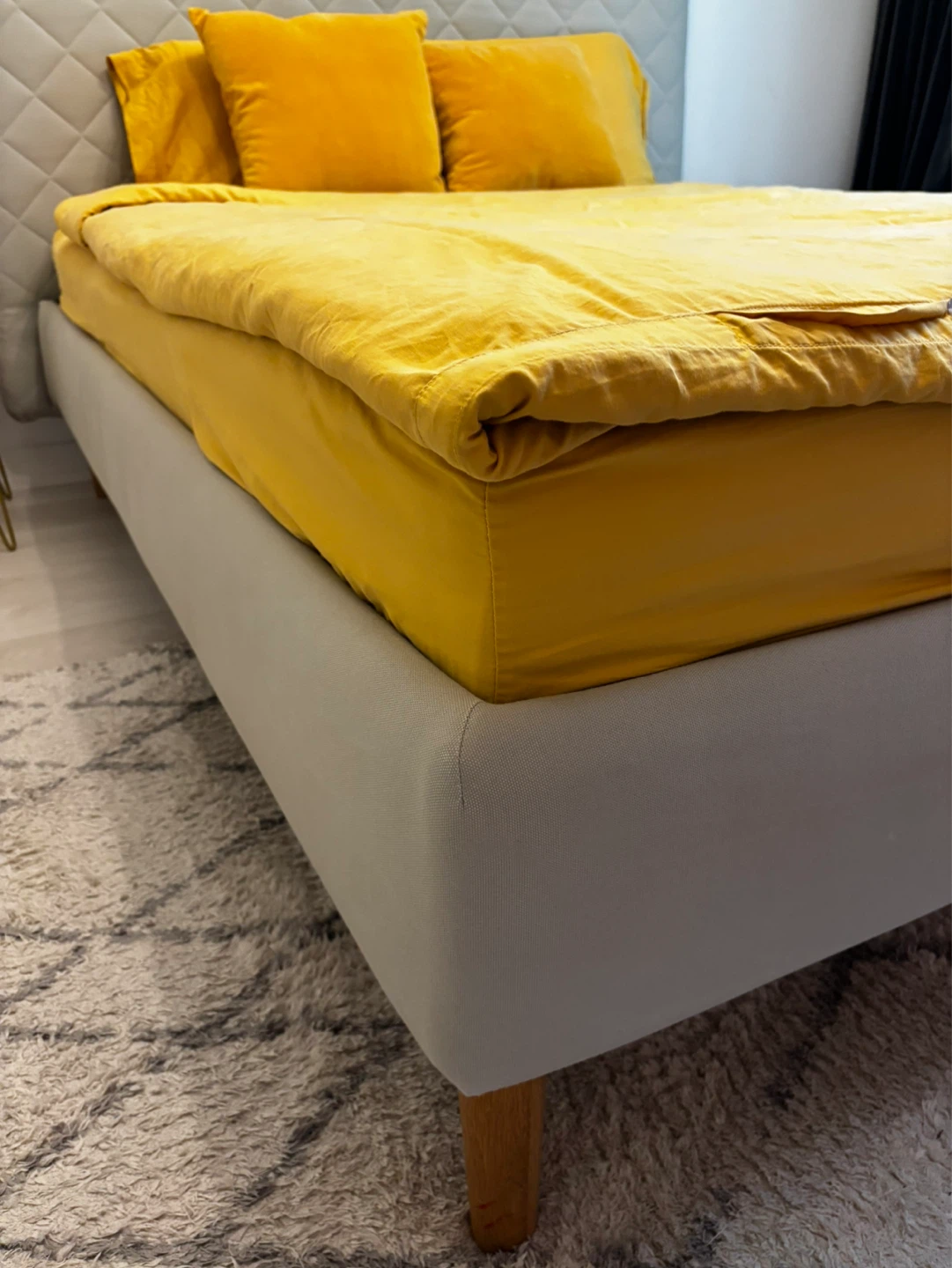Greyish Beige Bed Frame from IKEA - photo 2