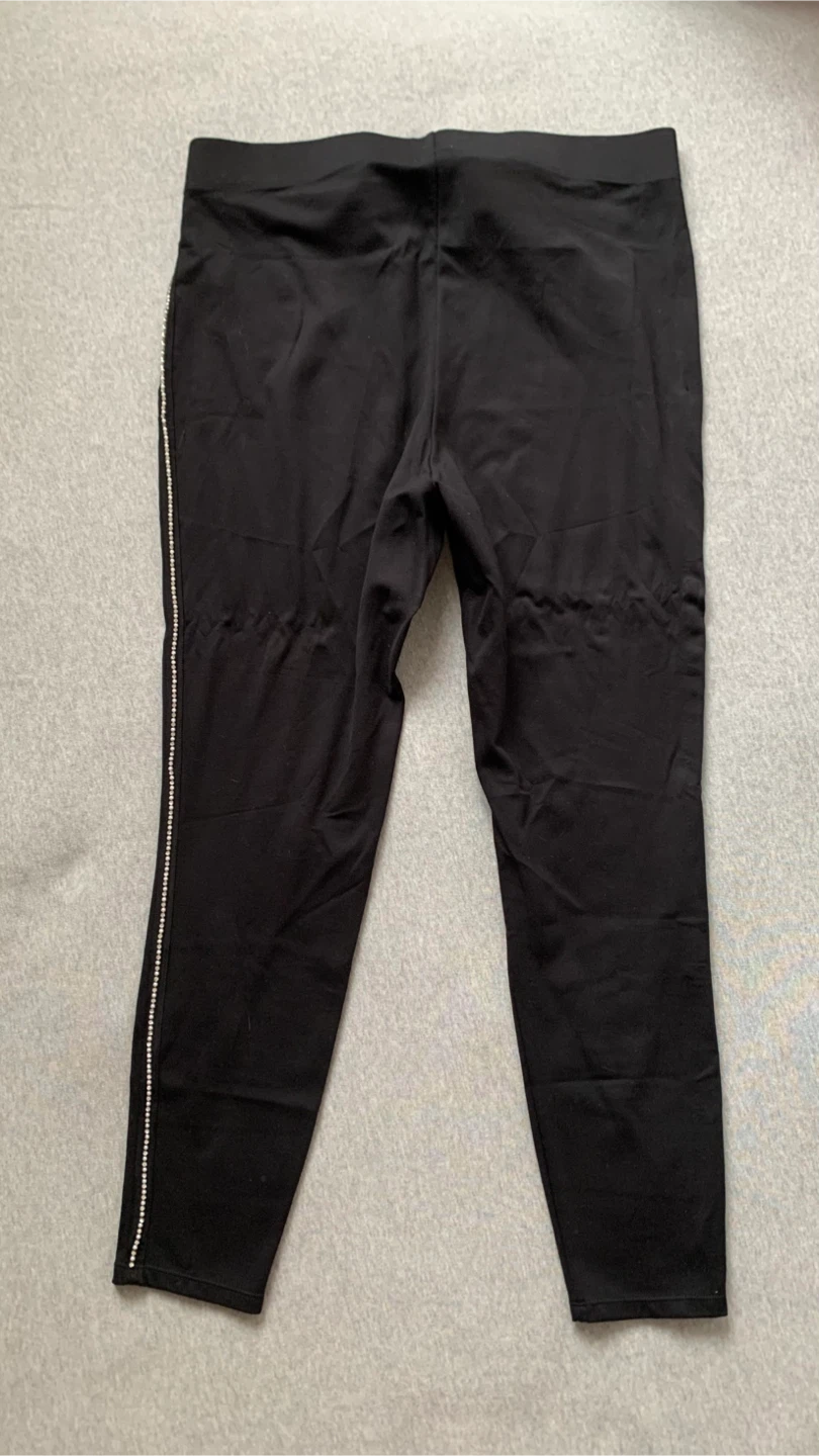 Penningtons Leggings with Rhinestone Trim - Size 1X - photo 3