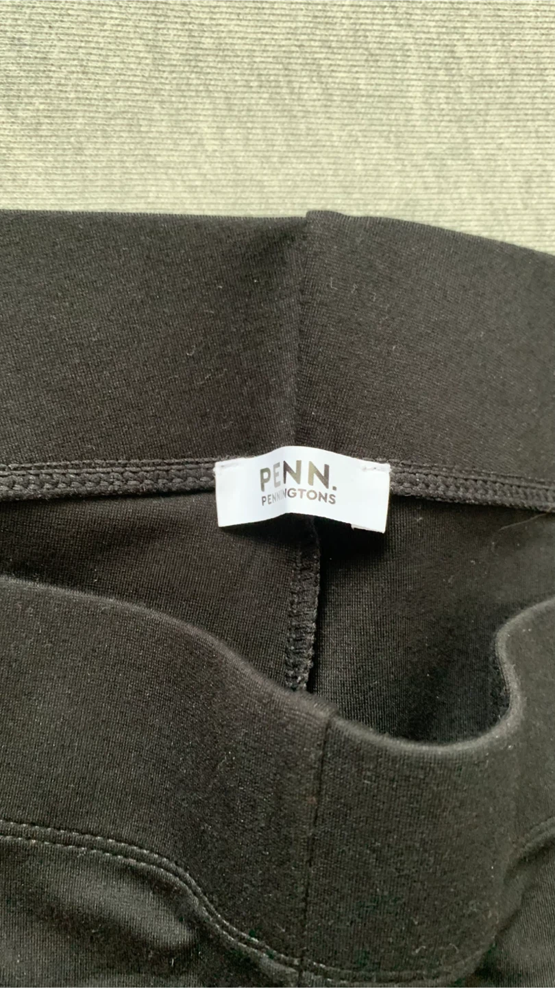 Penningtons Leggings with Rhinestone Trim - Size 1X - photo 4