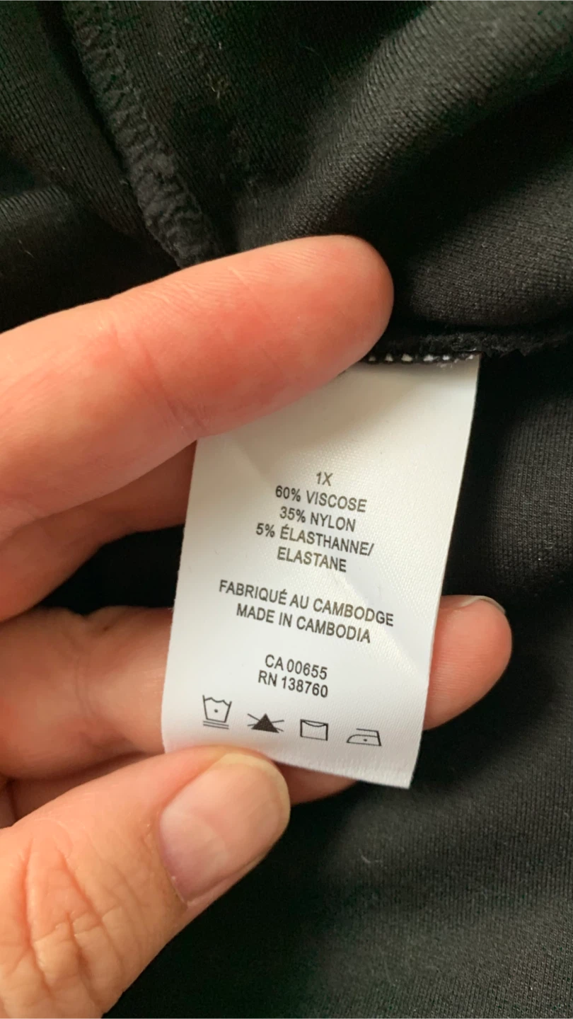 Penningtons Leggings with Rhinestone Trim - Size 1X - photo 5