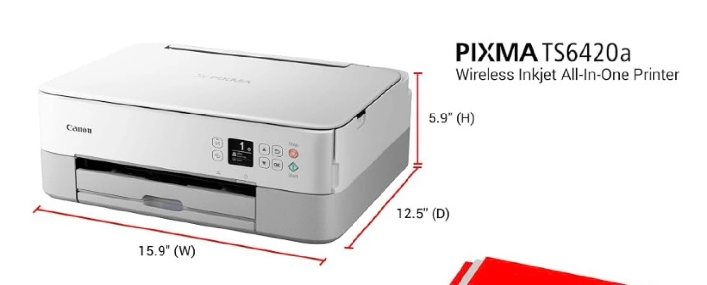 Canon PIXMA TS6420a Wireless All-In-One Inkjet Printer - photo 5