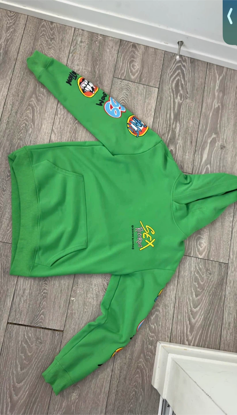 Chrome hearts green maty boy hoodie