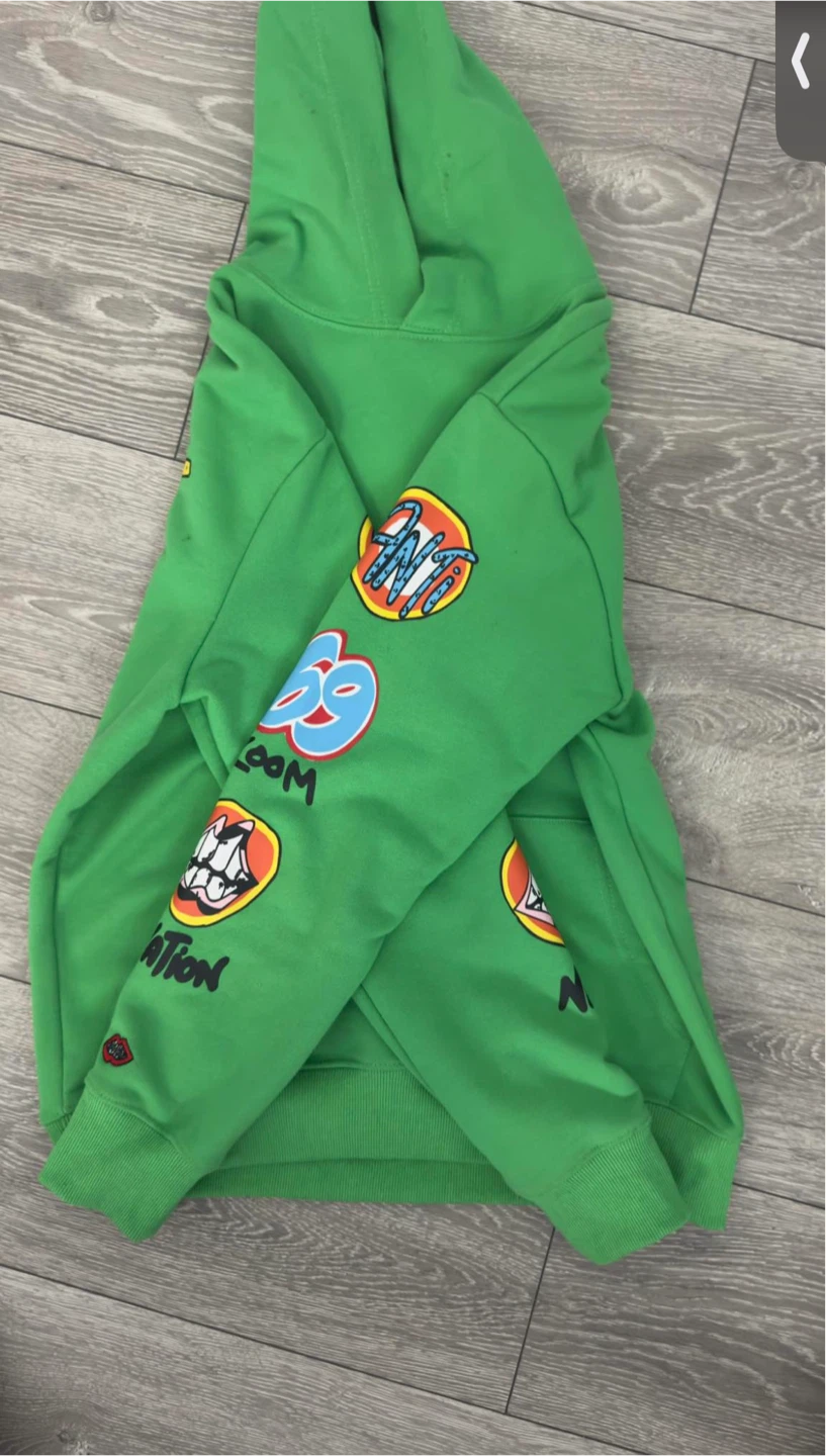 Chrome hearts green maty boy hoodie - photo 3